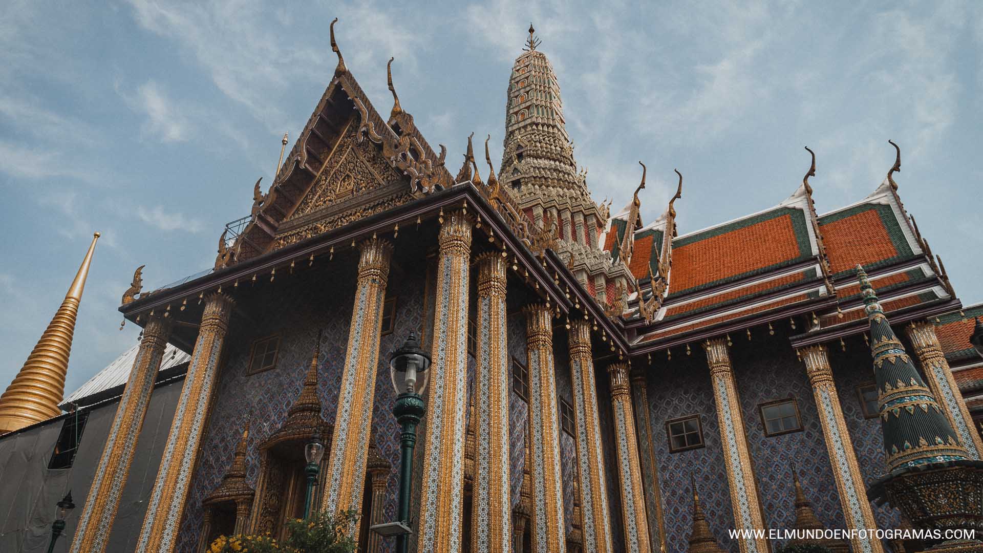 Edificio del Palacio Real en Bangkok