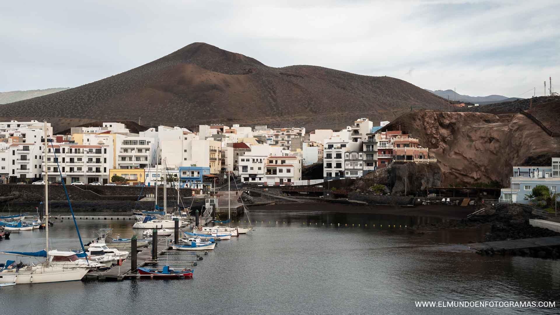 Vista panorámica del pueblo de La Restinga