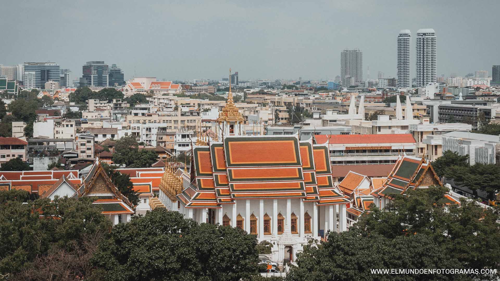 panorámica de Bangkok