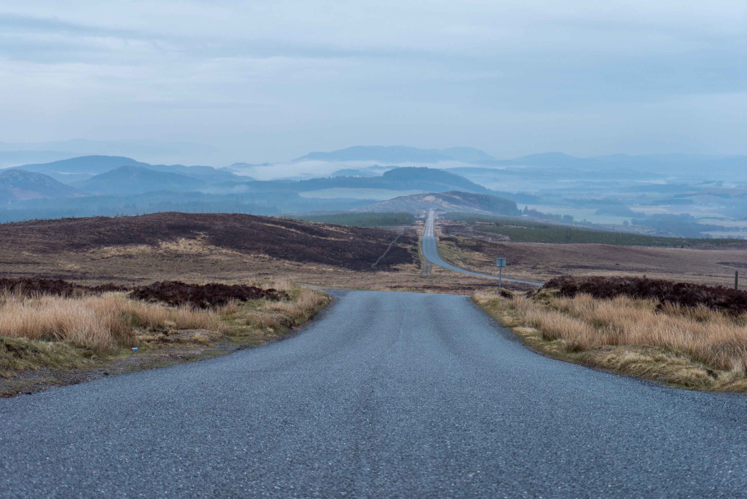 carretera de Escocia